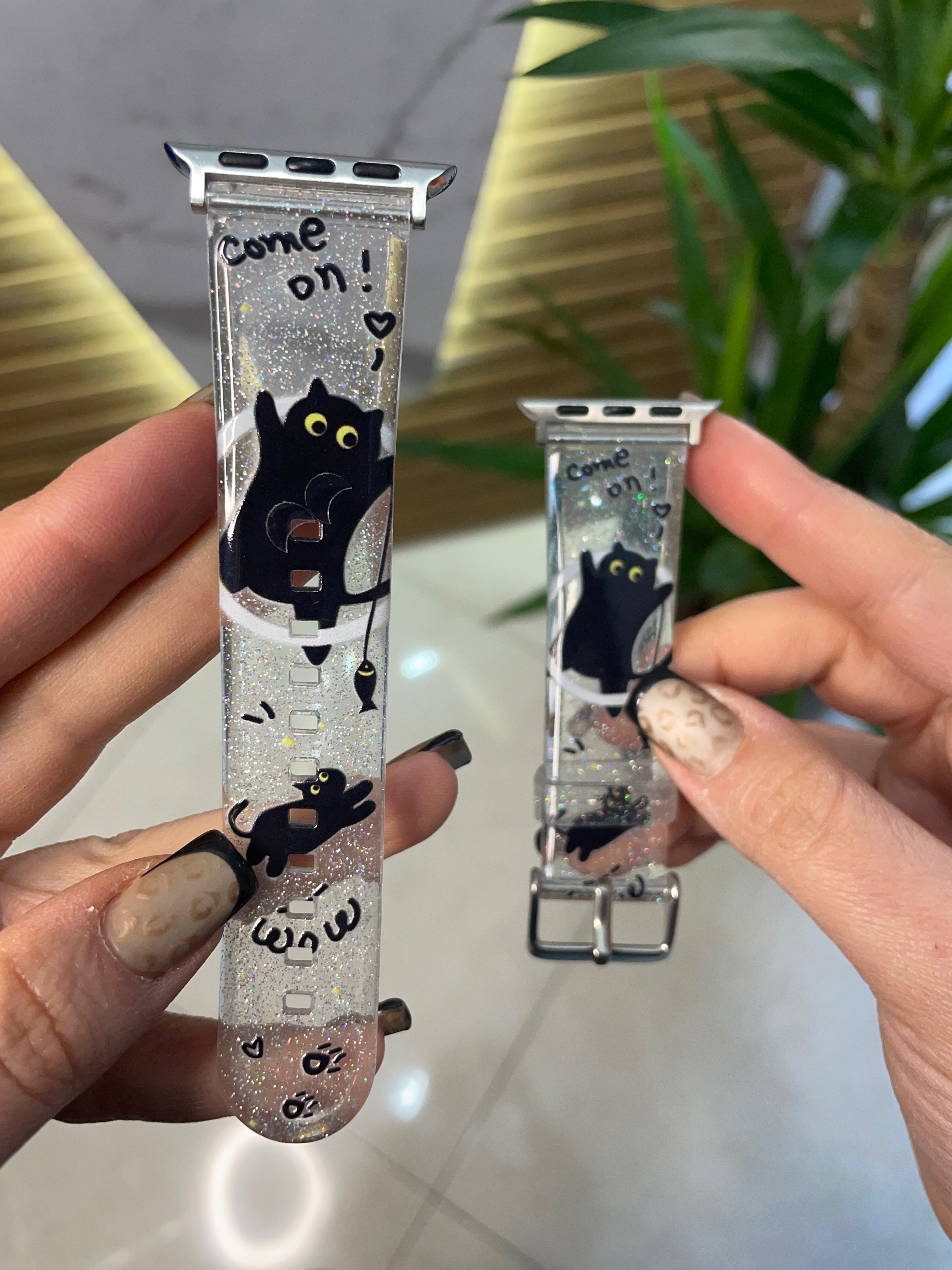 بند اپل واچ مدل گوربا شفاف BA1016