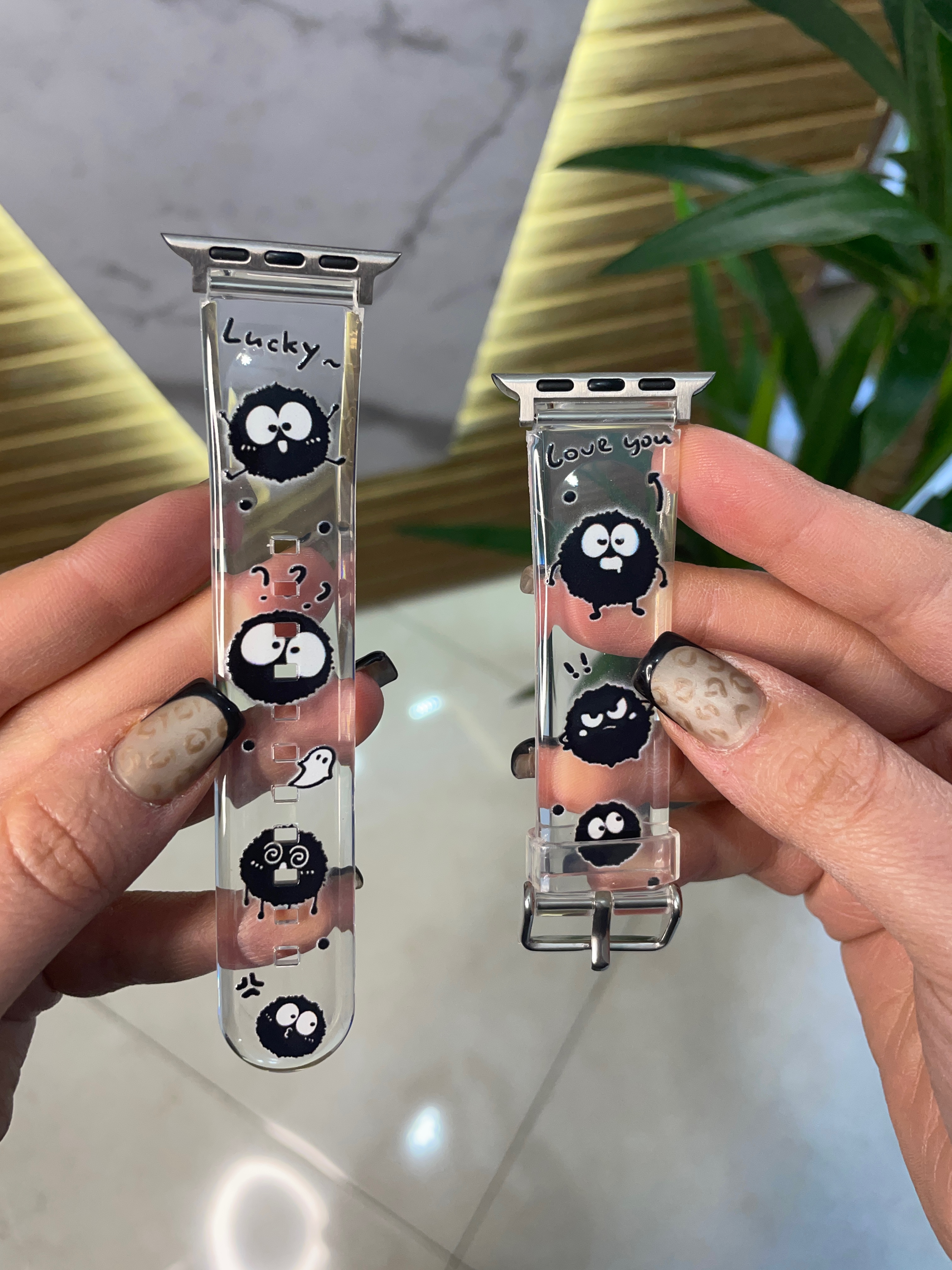 بند اپل واچ مدل هپل شفاف BA1017