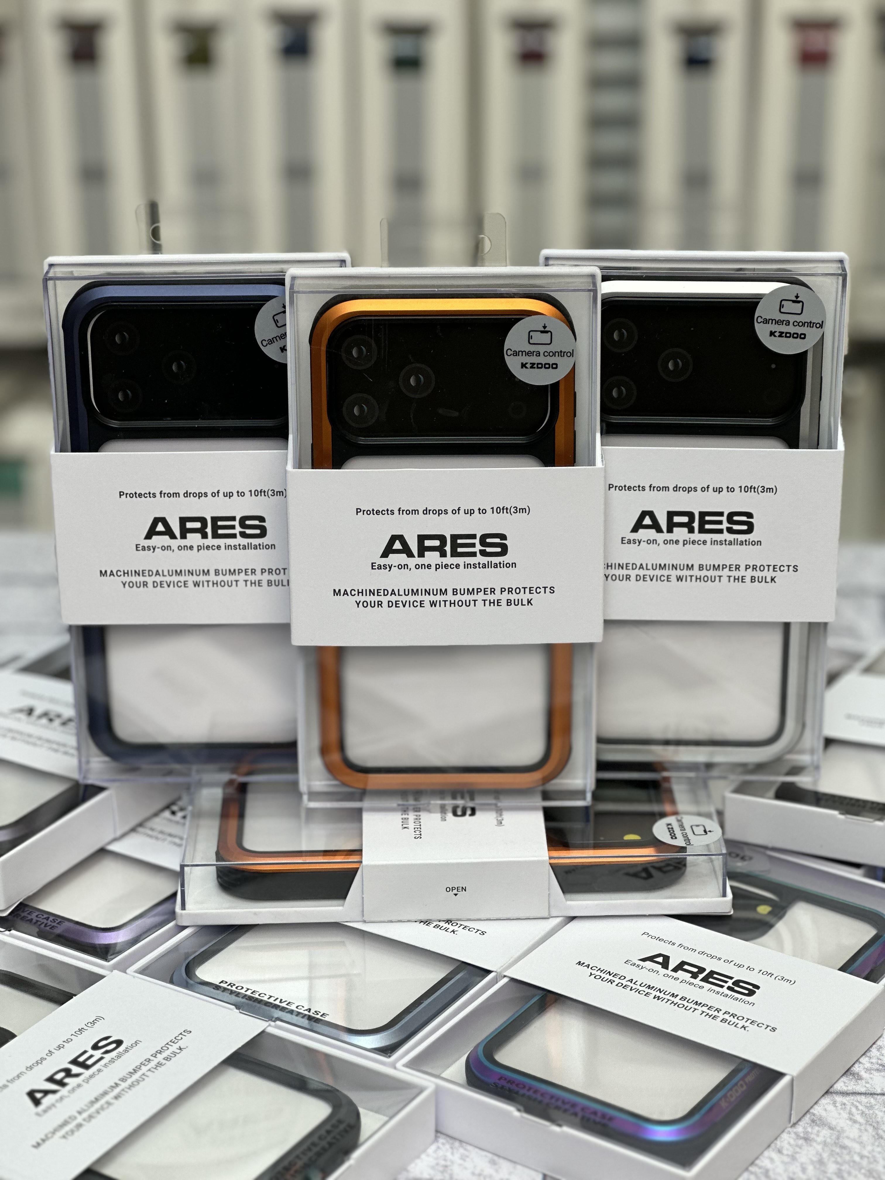 قاب آیفون مدل AC1005 KZDOO ARES