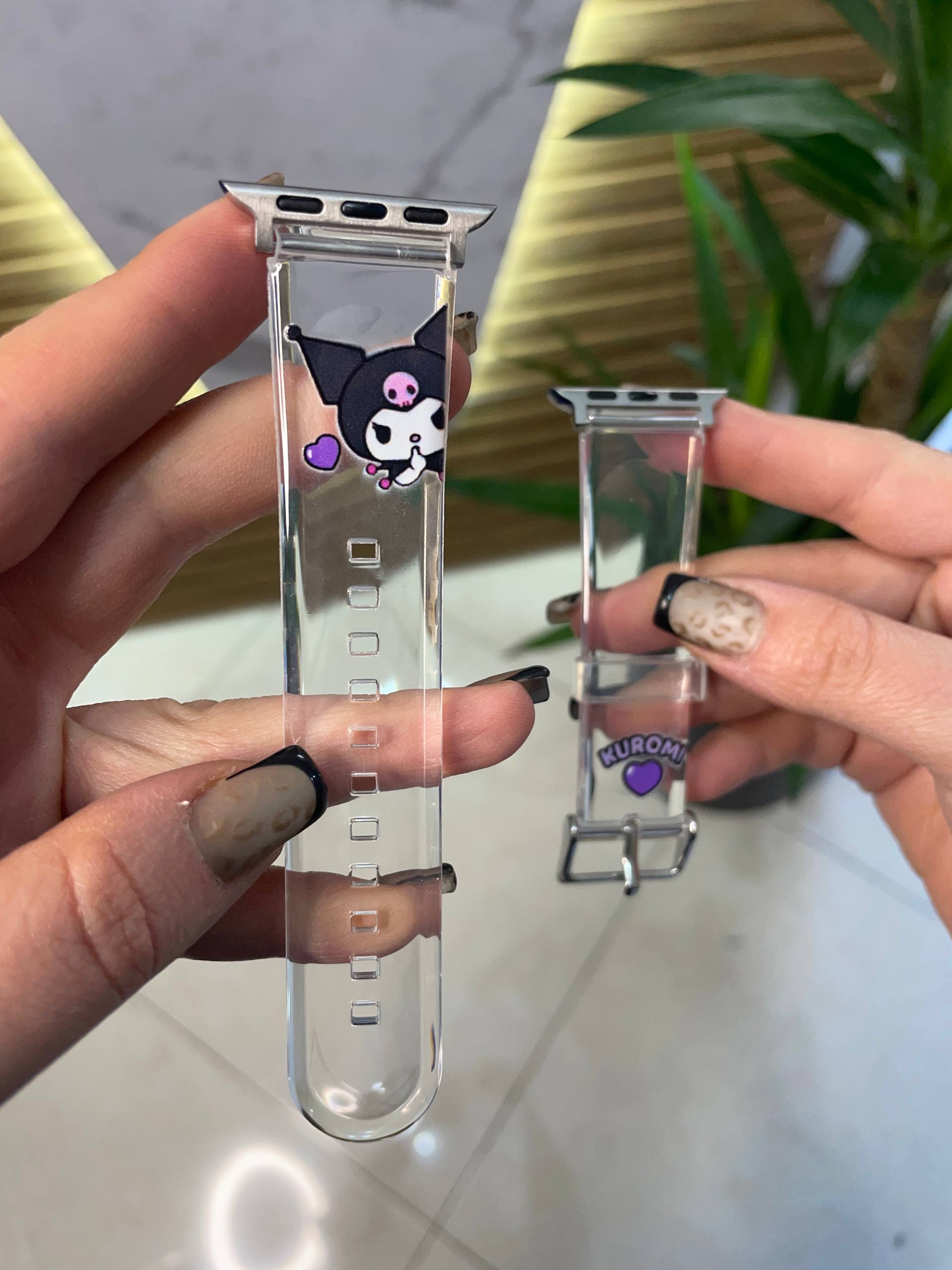 بند اپل واچ شفاف Band1007 Kuromi